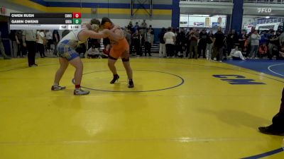 285 lbs Final - Owen Rush, Canon-McMllan vs Gamin Owens, Greater Latrobe