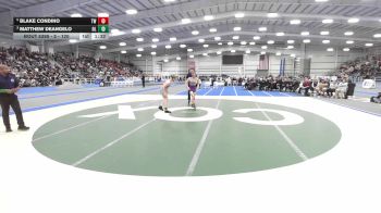 5 - 120 lbs 1st Place Match - Blake Condino, Tallwood vs Matthew Deangelo, Ocean Lakes