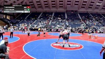 4A-285 lbs Semifinal - Alex Miller, Allatoona vs JOE RUBERTE, North Oconee