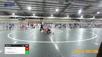 106 lbs Quarterfinal - Raeya Perkins, Team Tulsa Wrestling Club vs Alexandria Skidmore, Scrap Yard Training