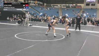 117 lbs Quarterfinal - Isabella Salas, Carl Albert vs Kyra Cobb, Missouri Valley College