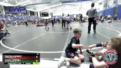 92 lbs Semis (4 Team) - Tristen Dupriest, Slyfox Silver vs Kyson Campbell, Victory Wrestling