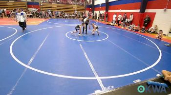 64 lbs Semifinal - Cooper Franklin, Broken Arrow Wrestling Club vs Mason Sellers, Tahlequah Wrestling Club