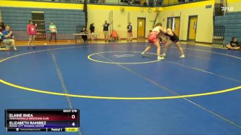 143 lbs Round 4 - Lily Perkins, Bullpup Wrestling vs Averie Counts, Russell Wrestling Club