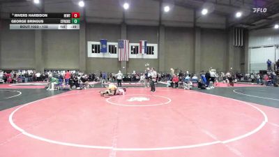 132 lbs Cons. Round 3 - George Bringus, St. Pius X (Kansas City) vs Rivers Harbison, Hewitt-Trussville