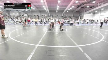 160 lbs Rr Rnd 2 - Sam Wolpert, Indiana Outlaws Yellow vs Tyler Lacey, Flickr Boyz Aces