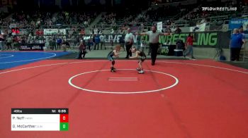 49 lbs Prelims - Parker Neff, Hannibal Youth Wrestling vs Daxon McCarther, Clinton Youth