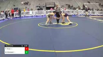 120 lbs Prelims - Tyler Knox, MA vs Wills Bronson, TN