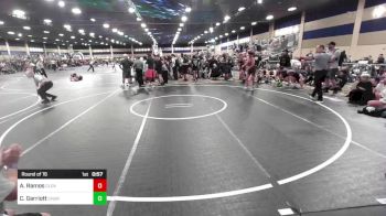 116 lbs Round Of 16 - Alex Ramos, Clovis West vs Caden Garriott, Church Boyz