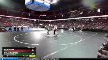 D1-152 lbs Cons. Round 1 - Dylan Ellefson, La Crosse Logan/Cen. vs Nick Novak, Neenah