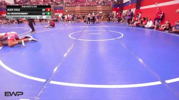 150 lbs Consi Of 16 #2 - Alex Cole, Sapulpa vs Eli Montgomery, Sapulpa