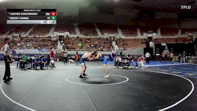 165-D3 Quarterfinal - Colton Karczewski, Crismon High School vs Brody Hanna, Prescott High School