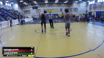 144 lbs Round 7 (8 Team) - Matthew Acosta, Eagle Empire vs Chase Plattner, Palm Harbor WC