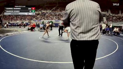 126-D2 Semifinal - Gabriel Ramirez, Canyon View High School vs Markos Gomez, Pueblo High School