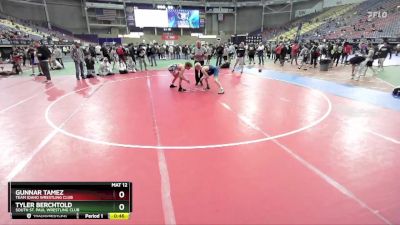 138 lbs Cons. Round 1 - Gunnar Tamez, Team Idaho Wrestling Club vs Tyler Berchtold, South St. Paul Wrestling Club