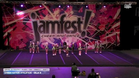 Cheer Nation Athletics - DEJA 2 [2025 L2 Youth - Flex - D2 - Small Day 1] 2025 JAMfest Jacksonville Classic