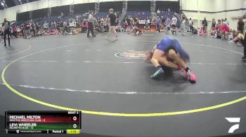 125 lbs Quarterfinals (8 Team) - Michael Milton, Invictus Wrestling Club vs Levi Wheeler, Palmetto Blue