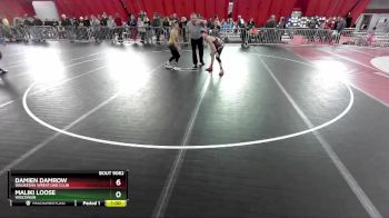 95-97 lbs Round 3 - Maliki Loose, Wisconsin vs Damien Damrow, Waukesha Wrestling Club