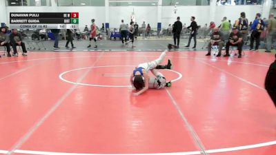 63 lbs Consi Of 16 #2 - Dunavan Pulli, Be Well Be Wild Wrestling vs Barrett Guida, Dirty Den WC