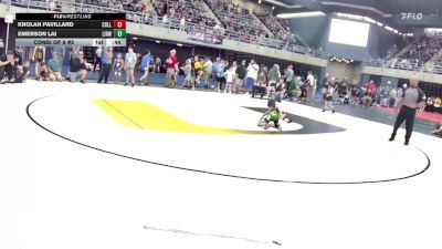 58 lbs Consi Of 8 #2 - Knolan Pavillard, Collegeville vs Emerson Lai, Linwood