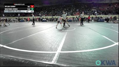 92 lbs Consi Of 8 #1 - Rylan Curry, Shelton Wrestling Academy vs Brayden Otero, Team Tulsa Wrestling Club