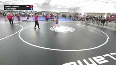 144 lbs Champ. Rd Of 16 - Liam Henson vs Frankie Zambada, Olympian High School Wrestling