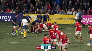 Alex Nankivell 2nd Try | Munster vs Edinburgh