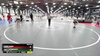 100 lbs Rd# 10- 4:00pm Saturday Final Pool - Derek Bush, Ranger WC vs Matt McDermott, Scorpions