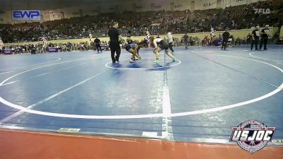 142 lbs Semifinal - Delissa Evans, Tough N Technical Wrestling Club vs Miangel Davis Jackson, Team Tulsa Wrestling Club