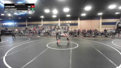150 lbs Round Of 64 - Logan Hunt, Verde Christian HS vs Jack Albright, Dark Horse