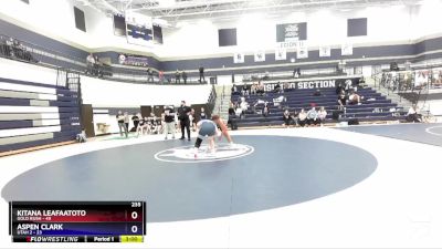 235 lbs Round 1 (4 Team) - Kitana Leafaatoto, Gold Rush vs Aspen Clark, Utah 2