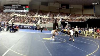 132-D2 3rd Place Match - Jeremiah Stalling, Buckeye Union High School vs Jordan Lemar, Cienega High School