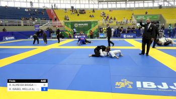 RAQUELE ALMEIDA BRAGA vs ROMINA ISABEL MELLA ALBA 2024 Brasileiro Jiu-Jitsu IBJJF
