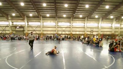 70 lbs Champ. Round 1 - Hudson LaRose, Fremont Wrestling Club vs Raiden Lee, North Sanpete Hawks