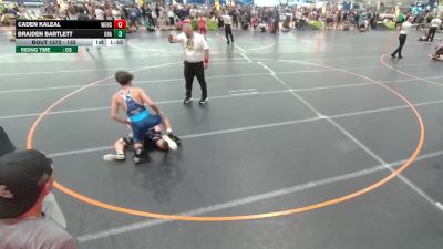 132 lbs Cons. Round 6 - Caden Kaleal, West Geauga vs Braiden Bartlett, Unattached