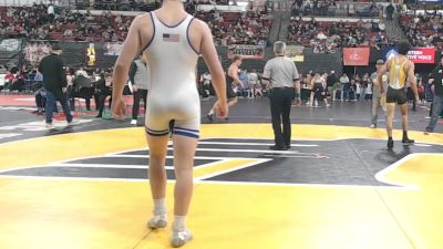AA - 175 lbs Cons. Round 3 - Lane Anderson, Gallatin (Bozeman) vs Richard Hallam, Missoula Sentinel