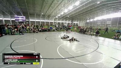 45 lbs Round 1 (4 Team) - Dawson Mcmahon, South Central Utah vs Carter Haag, Western Nebraska