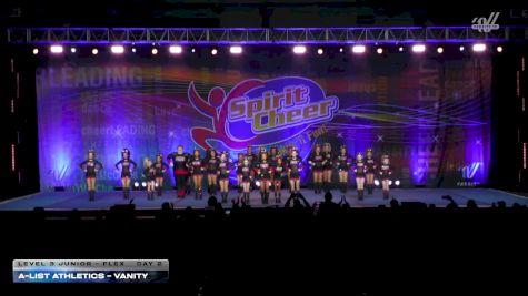A-List Athletics - Vanity [2026 L3 Junior - Flex Day 2] 2026 Spirit Cheer Grand Nationals