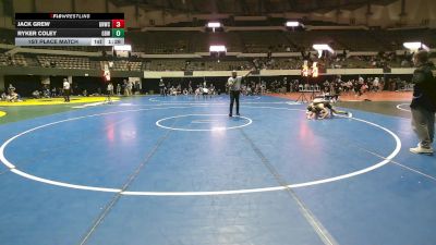 6-8 115 1st Place Match - Ryker Coley, Great Bridge Wrestling vs Jack Grew, Great Neck Wrestling Club