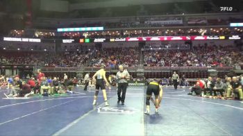3A-190 lbs Champ. Round 2 - Brayden Koester, Bettendorf vs Alex Graeve, Lewis Central