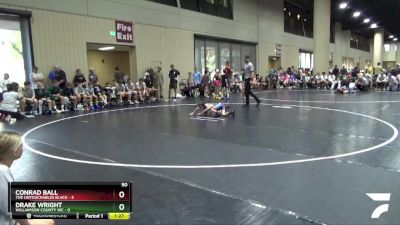 50 lbs Round 1 (6 Team) - Conrad Ball, The Untouchables Black vs Drake Wright, Williamson County WC