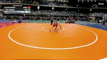 6A 152 lbs Cons. Round 1 - GiGi Cedeno, Richardson Berkner vs Lillian Baynes, Cypress Woods