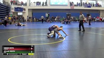132 lbs Champ. Round 3 - Simon Roth, LAKOTA vs Dylan Heath, Leo