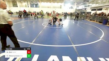 69 lbs Final - Noah Blair, Newtown CT vs Chael Wawrzynowicz, MarcAurele WC