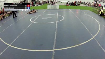 100 lbs Anjelah Jackson, Louisiana vs Jaidyn Alvarado, Kansas