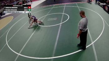 Champ. Round 1 - Adelyn Brewer, Crete Girls vs Rylee Stracke, Nebraska City Girls