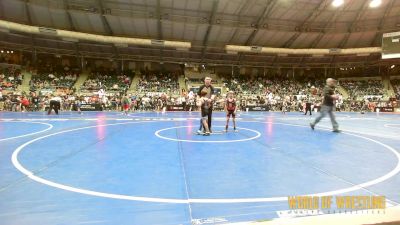 55 lbs Consi Of 16 #2 - Tyzano Pacheco, Brighton Wrestling Club vs Colt Gass, Moen Wrestling Academy