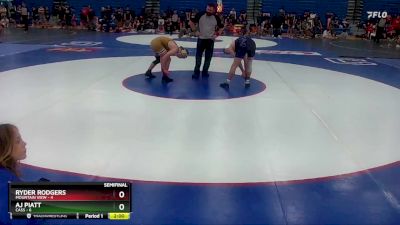 144 lbs Semis (4 Team) - AJ Piatt, Cass vs Ryder Rodgers, Mountain View