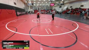 84-95 lbs Round 1 - Lucas Shirley, Ralston Valley vs Kash Lawson, Castle View