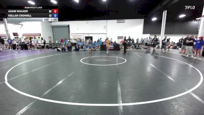 115 lbs Adam Walker, North Carolina vs Kellan Crowell, New Jersey